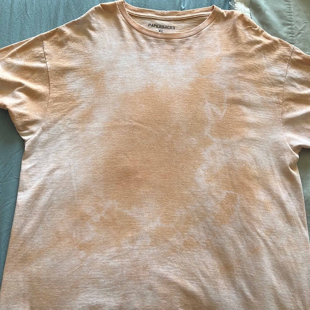 Paperback tie dye shirt